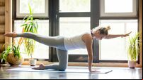 Yoga at home: Bird dog Pose