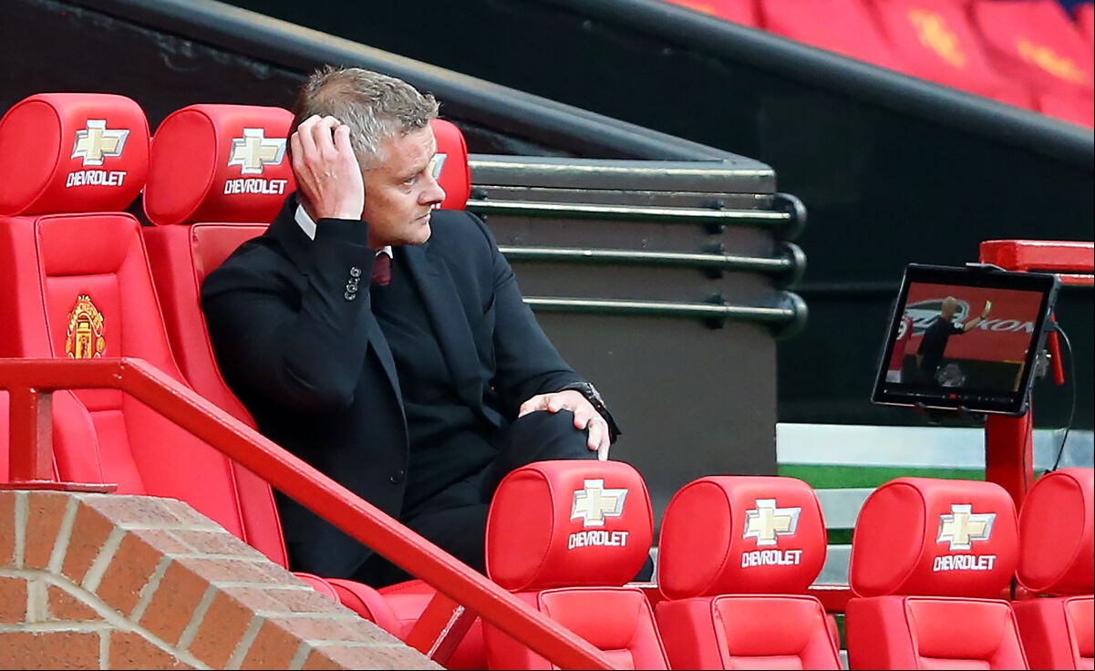 HEAD-SCRATCHER: Manchester United manager Ole Gunnar Solskjaer during their 6-1 Premier League defeat to Spurs at Old Trafford, Manchester. Picture: Alex Livesey/NMC Pool/PA Wire HEAD-SCRATCHER: Manchester United manager Ole Gunnar Solskjaer during their 6-1 Premier League defeat to Spurs at Old Trafford, Manchester. Picture: Alex Livesey/NMC Pool/PA Wire