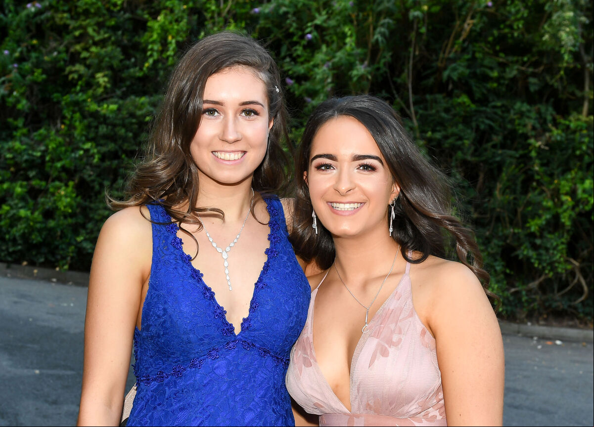 Molly O'Grady and Ali O'Mahony, enjoying the debs/grads of Colaiste Choilm, Ballincollig. Molly O'Grady and Ali O'Mahony, enjoying the debs/grads of Colaiste Choilm, Ballincollig.
