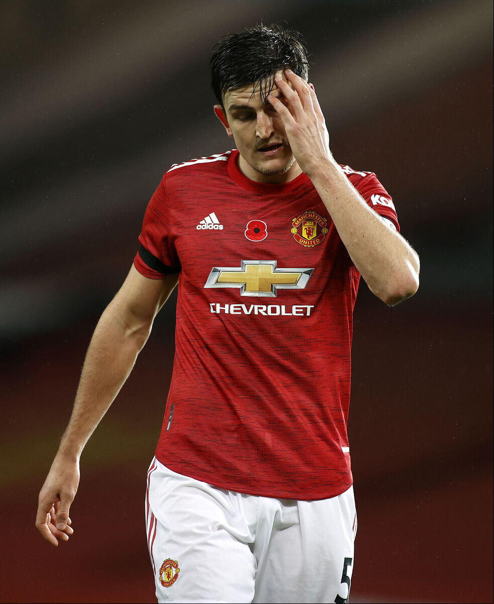 Manchester United’s Harry Maguire. Picture: Phil Noble/PA Wire Manchester United’s Harry Maguire. Picture: Phil Noble/PA Wire