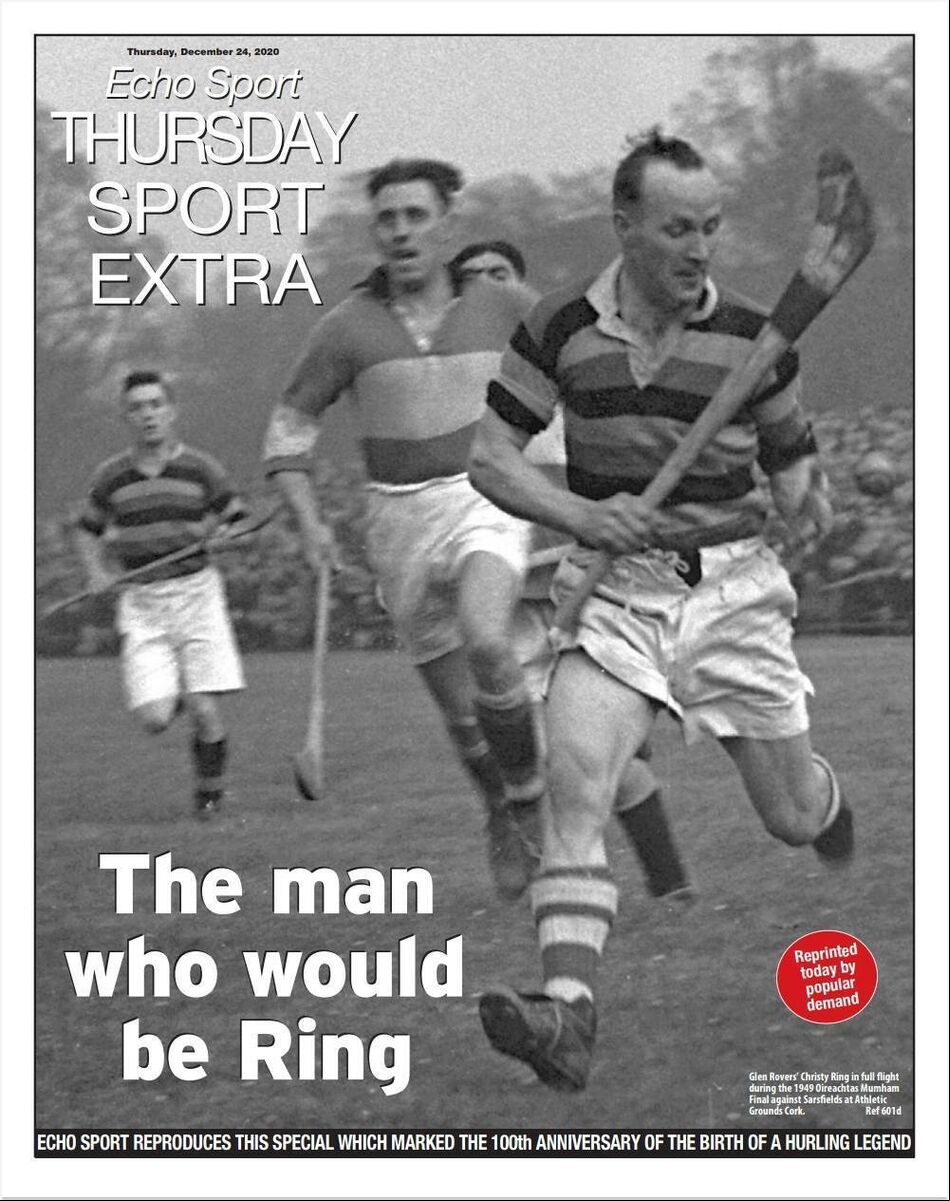 The Echo Christy Ring special wll be reprinted by popular demand on Christmas Eve. The Echo Christy Ring special wll be reprinted by popular demand on Christmas Eve.