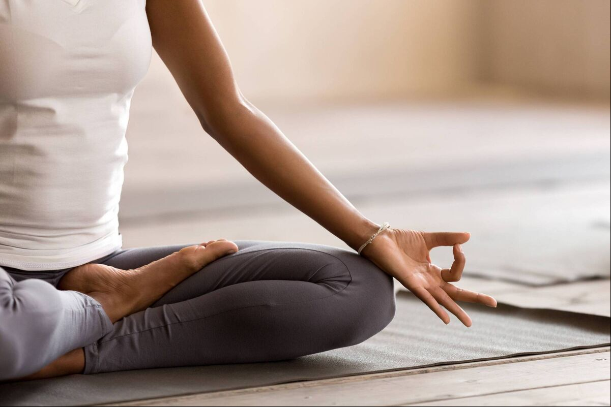 It is OK to feel on edge sometimes - but try to be present in the moment, through yoga perhaps. Picture: Stock It is OK to feel on edge sometimes - but try to be present in the moment, through yoga perhaps. Picture: Stock