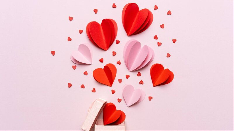 Who re their first Valentine's card? Who re their first Valentine's card?