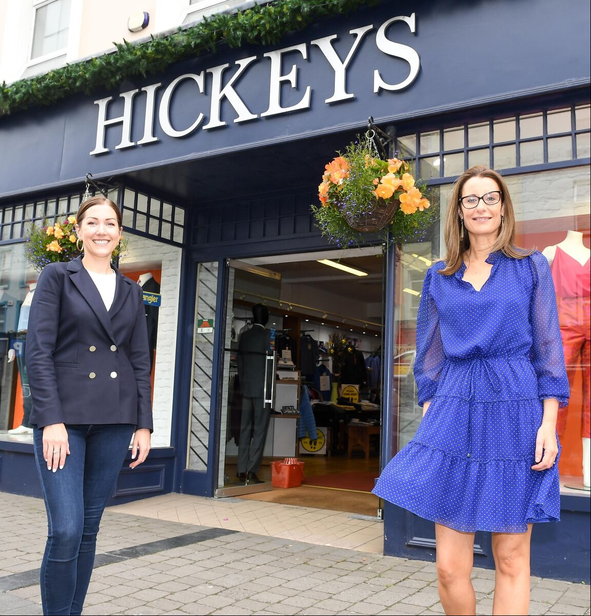 Debbie Fenton and Susan Hickey of Hickeys Fashions in Fermoy. Picture: David Keane. Debbie Fenton and Susan Hickey of Hickeys Fashions in Fermoy. Picture: David Keane.