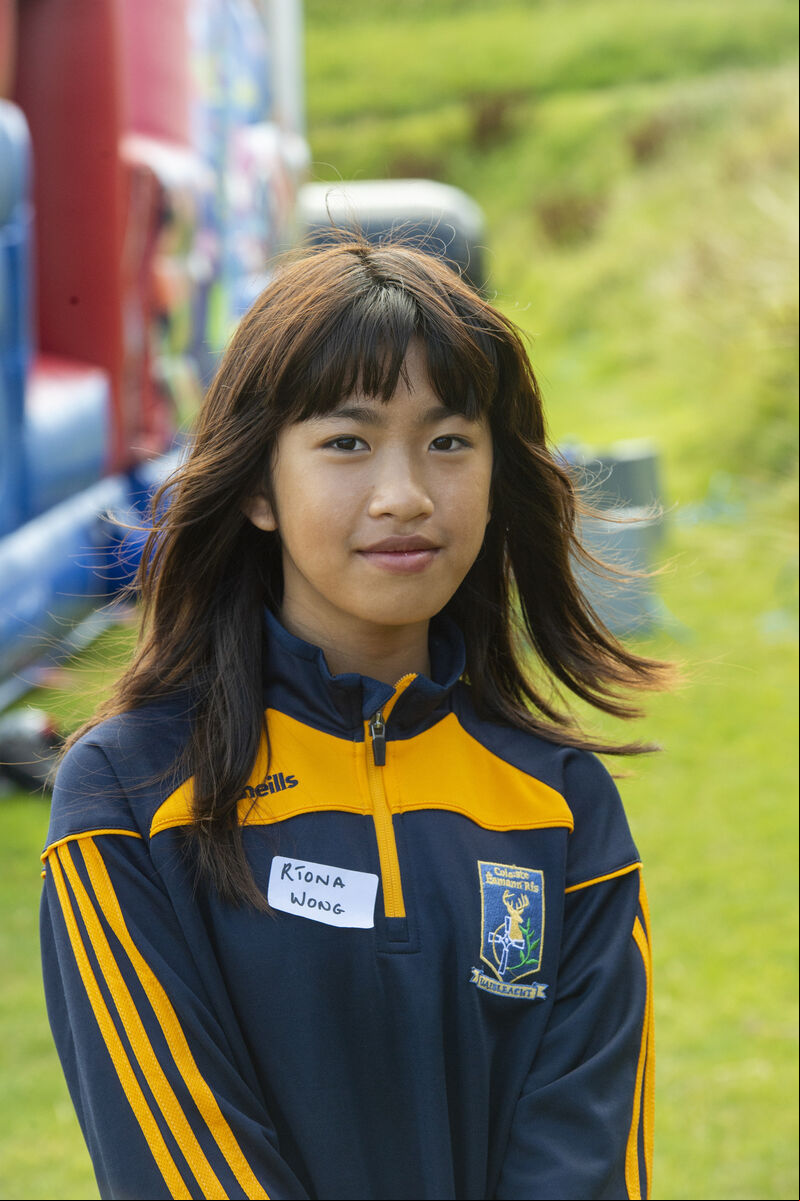 Ríona Wong at the introductory day for pupils at Coláiste Éamann Rís, Cork. Picture Dan Linehan Ríona Wong at the introductory day for pupils at Coláiste Éamann Rís, Cork. Picture Dan Linehan