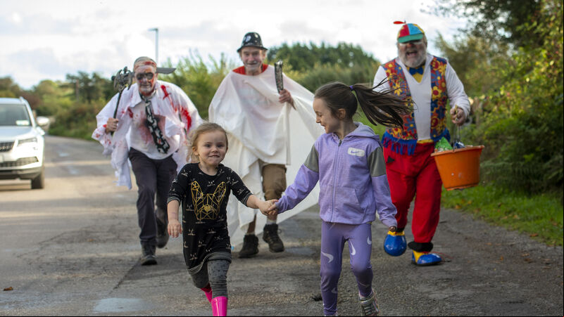 Cork's oldest trick-or-treaters preparing for Halloween night Cork's oldest trick-or-treaters preparing for Halloween night