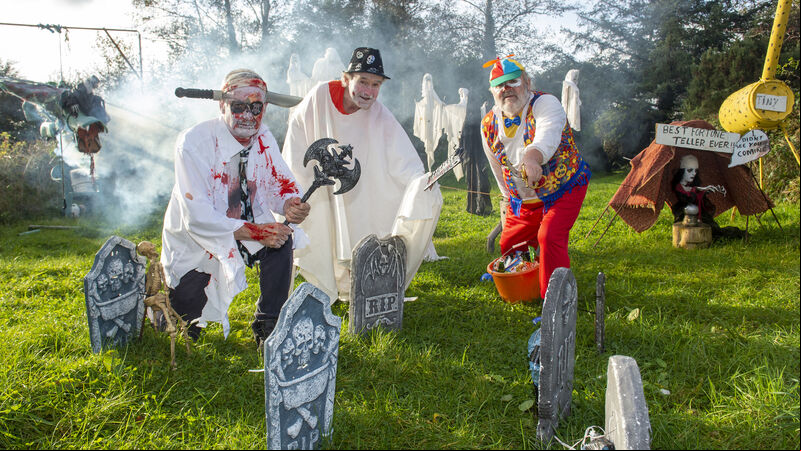 'I'm going as a zombie this year': Veteran trick or treaters happy to be back on Halloween trail 'I'm going as a zombie this year': Veteran trick or treaters happy to be back on Halloween trail