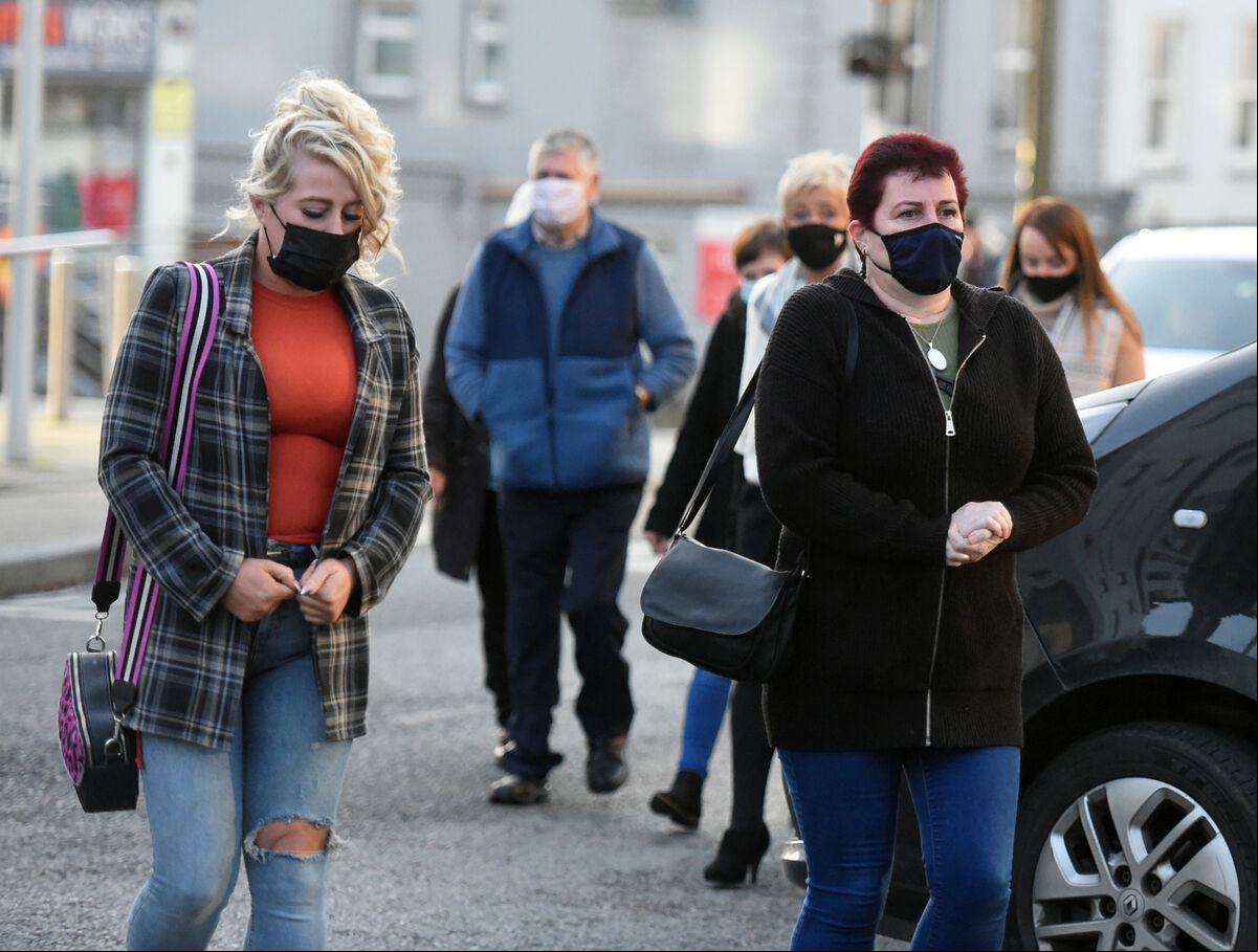 Elaine Hennessy and her mother Stephanie Hennessy arriving at the inquest. Elaine Hennessy and her mother Stephanie Hennessy arriving at the inquest.