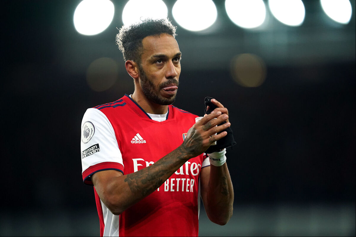 Pierre-Emerick Aubameyang left Arsenal on a free transfer to Barcelona. Picture: Martin Rickett/PA Wire Pierre-Emerick Aubameyang left Arsenal on a free transfer to Barcelona. Picture: Martin Rickett/PA Wire