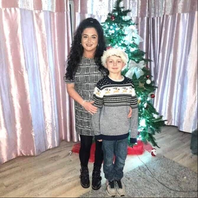 Nicola Nolan, Turners Cross will be spending the day with her forever Valentine, her son Nathan. Nicola Nolan, Turners Cross will be spending the day with her forever Valentine, her son Nathan.