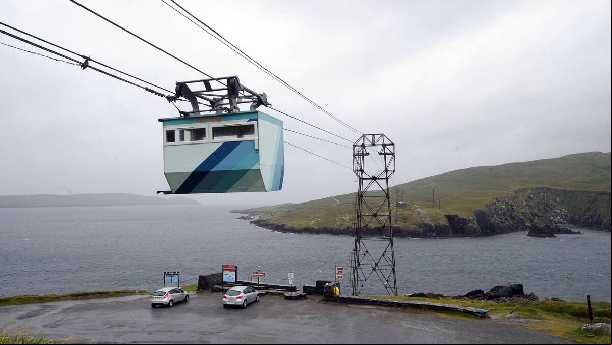 Dursey Island cable car, Co Cork. Picture: Denis Minihane Dursey Island cable car, Co Cork. Picture: Denis Minihane