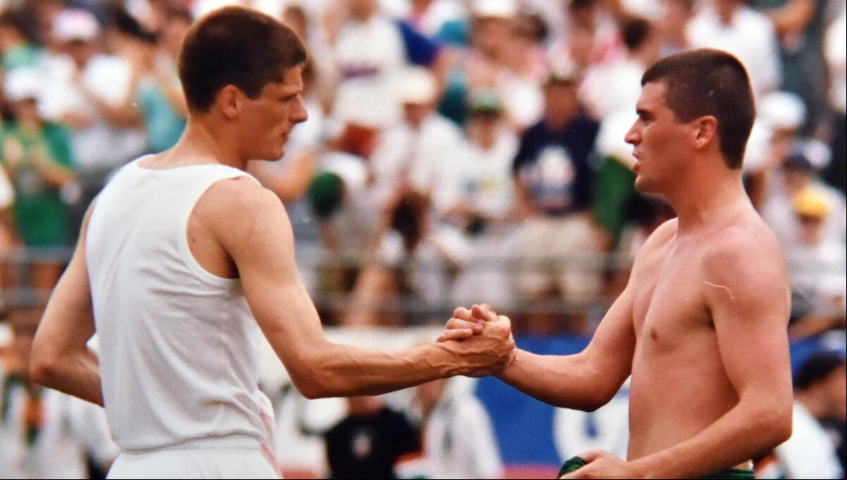 Roy Keane at World Cup 1994. Picture: Eddie O'Hare Roy Keane at World Cup 1994. Picture: Eddie O'Hare