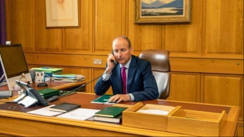 Volodymyr Zelenskiy invites Micheál Martin to visit Ukraine Volodymyr Zelenskiy invites Micheál Martin to visit Ukraine