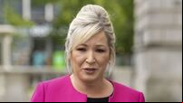 Departing NI secretary ‘shamefully placated the DUP’, Michelle O’Neill says