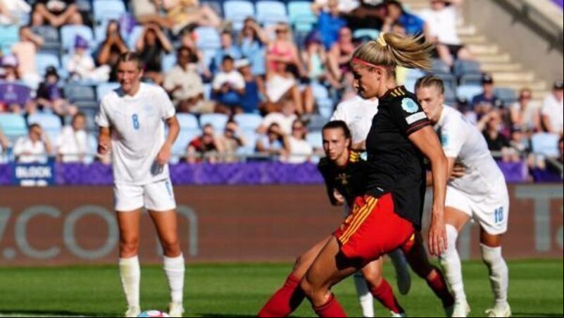 Justine Vanhaevermaet equalises from spot as Belgium draw with Iceland Justine Vanhaevermaet equalises from spot as Belgium draw with Iceland
