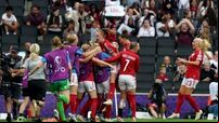 Pernille Harder header earns Denmark win over Finland to keep Euro hopes alive
