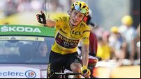 Jonas Vingegaard extends Tour de  lead with victory on stage 18