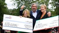‘Most remarkable’ day as Charlie Bird donates €3.3m in cheques to charity