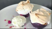 Recipe: Stuffed Baked Nectarines with Golden Italian Meringue