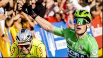Sam Bennett sprints to second straight Vuelta stage win