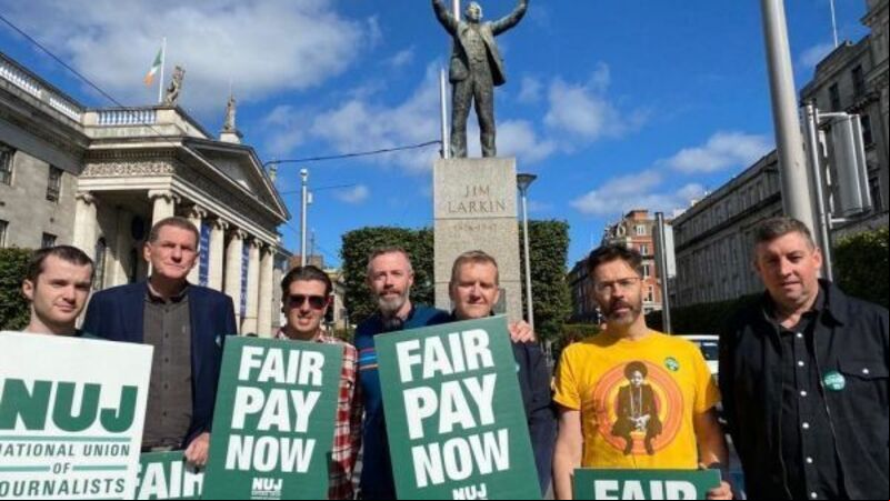 Irish journalists at news group Reach strike over pay dispute Irish journalists at news group Reach strike over pay dispute