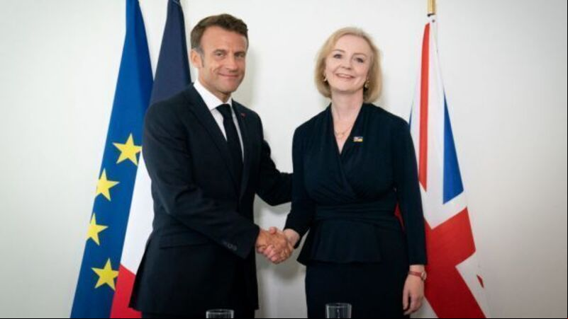 Truss’ talks with Macron do not cover Northern Ireland or migrant crossings Truss’ talks with Macron do not cover Northern Ireland or migrant crossings