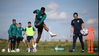 Republic of Ireland Training Session and Press Conference