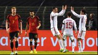 Wales lose to Belgium in Nations League