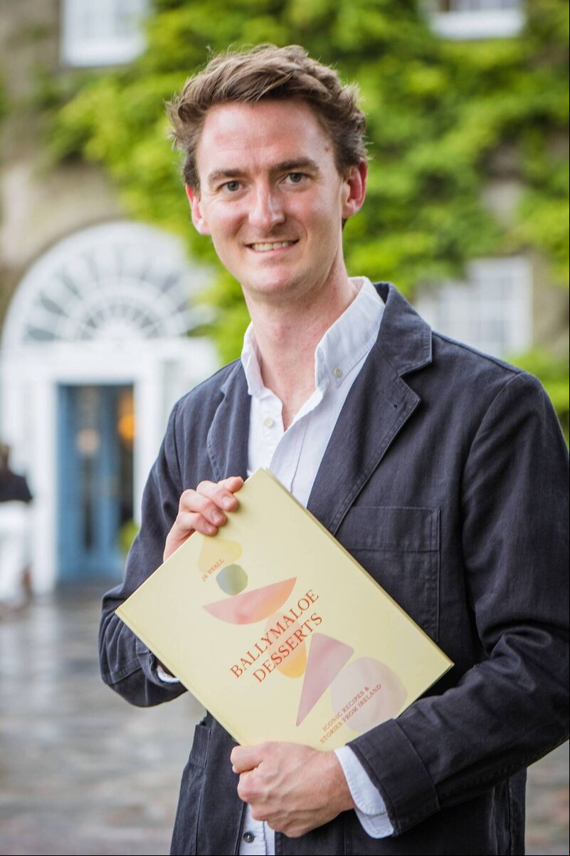 JR Ryall, author of “Ballymaloe Desserts” at the launch of his debut cookbook. Picture: Joleen Cronin JR Ryall, author of “Ballymaloe Desserts” at the launch of his debut cookbook. Picture: Joleen Cronin