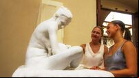 Irish artist’s sculpture goes on display alongside masterpieces in Florence