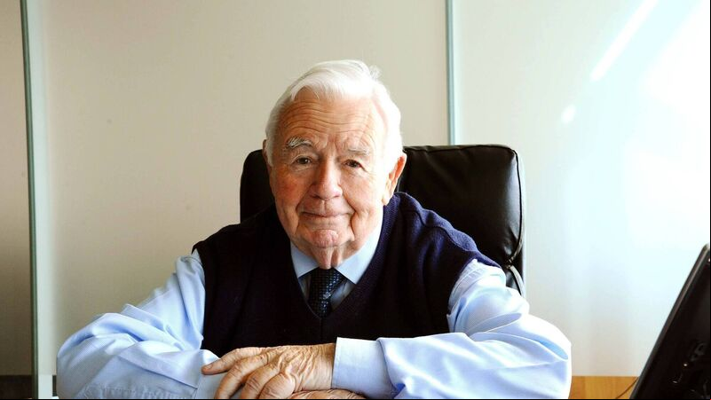 Ted Crosbie, a giant of Cork's media world for decades, es away Ted Crosbie, a giant of Cork's media world for decades, es away