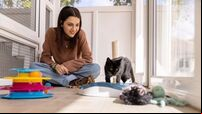 House Of The Dragon star swaps mythical beasts for kittens on pet charity visit