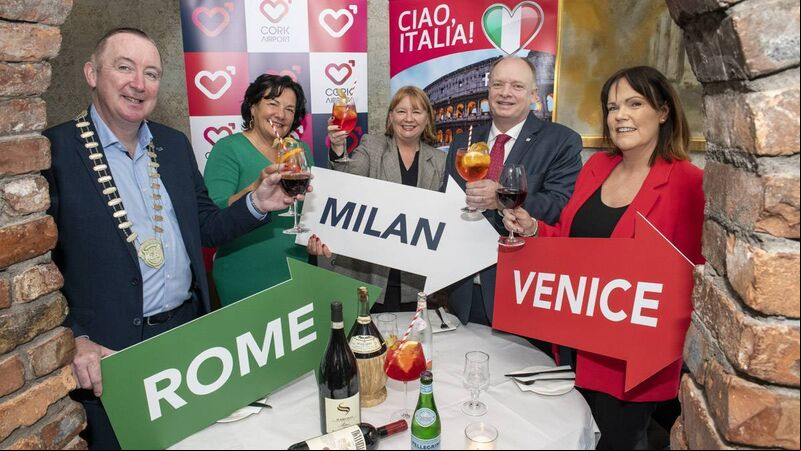 Ryanair to commence twice-weekly service to Rome from Cork Airport later this month Ryanair to commence twice-weekly service to Rome from Cork Airport later this month