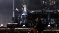 Elton John pays tribute to ‘inspiring’ musicians at final US tour show