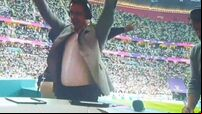 Fans loved Roy Keane's reaction to England goal