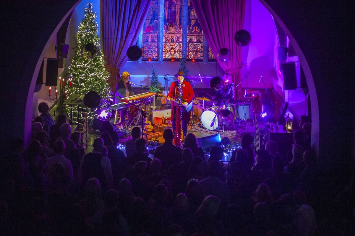 Jack Lukeman performing at New Year's Eve party at Seachurch in Ballycotton. Picture: Wayne Forde Jack Lukeman performing at New Year's Eve party at Seachurch in Ballycotton. Picture: Wayne Forde