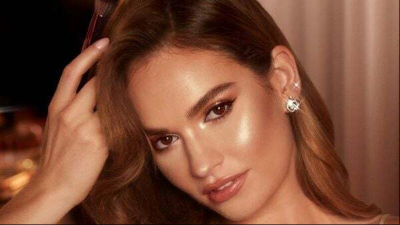 Lily James stars in glamorous new beauty campaign Lily James stars in glamorous new beauty campaign