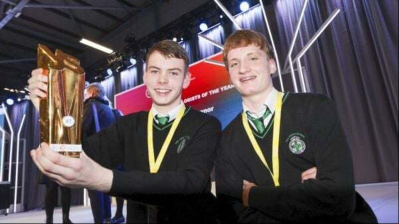Tipperary students win BT Young Scientist top prize Tipperary students win BT Young Scientist top prize