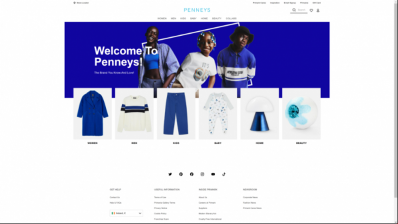 Penneys launches new website that allows customers to check stock levels Penneys launches new website that allows customers to check stock levels