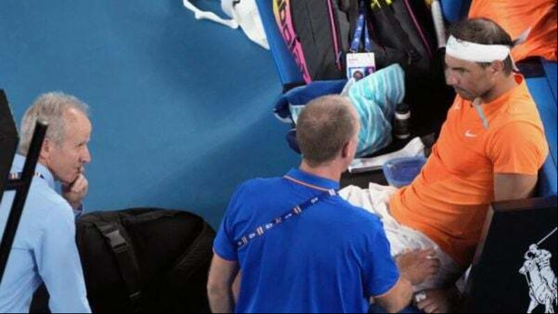 Rafael Nadal to be sidelined for at least six weeks with Australian Open injury Rafael Nadal to be sidelined for at least six weeks with Australian Open injury