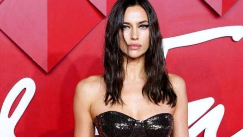 Irina Shayk ‘honoured’ to wear dress featuring hand-sculpted lion head