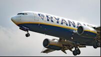 Airliner stock - Stansted