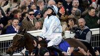 Cheltenham Day One: Honeysuckle goes out on a high with Mares' Hurdle win