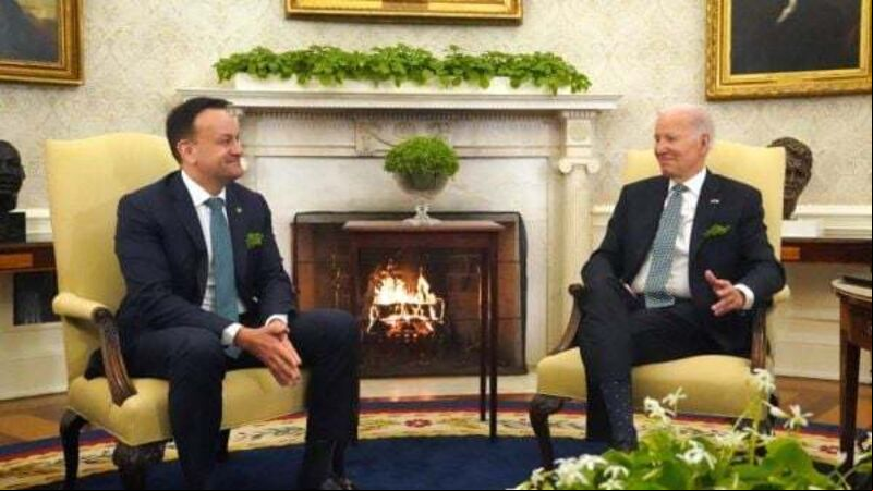 Varadkar meets Biden at White House for St Patrick’s Day talks Varadkar meets Biden at White House for St Patrick’s Day talks