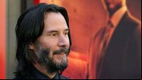 Keanu Reeves pays tribute to Lance Reddick at LA premiere of John Wick 4