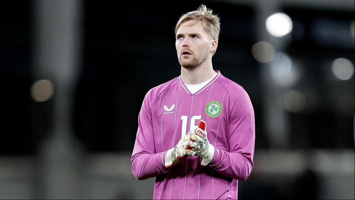 Ireland goalkeeper Caoimhin Kelleher applauds the fans after the game against Latvia at the Aviva. Picture: INPHO/Laszlo Geczo Ireland goalkeeper Caoimhin Kelleher applauds the fans after the game against Latvia at the Aviva. Picture: INPHO/Laszlo Geczo
