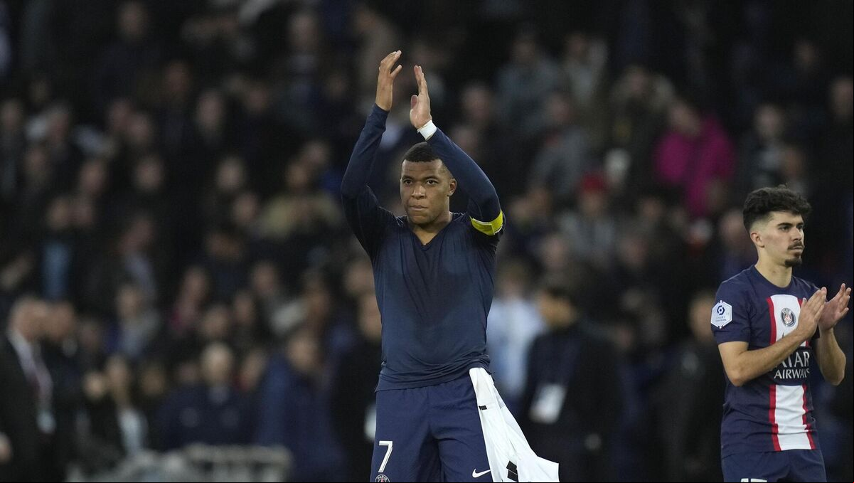 PSG's Kylian Mbappe applauds fans at the end of the French League One soccer match between Paris Saint-Germain and Rennes at the Parc des Princes in Paris, Sunday. Let's hope he will have an off day on Monday. Picture: AP Photo/Christophe Ena PSG's Kylian Mbappe applauds fans at the end of the French League One soccer match between Paris Saint-Germain and Rennes at the Parc des Princes in Paris, Sunday. Let's hope he will have an off day on Monday. Picture: AP Photo/Christophe Ena