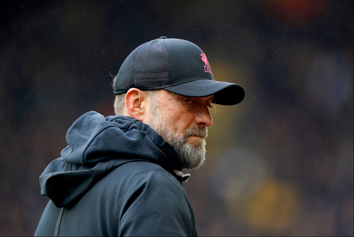 Liverpool manager Jurgen Klopp ahead of the Premier League defeat at Molineux Stadium, Wolverhampton. Liverpool manager Jurgen Klopp ahead of the Premier League defeat at Molineux Stadium, Wolverhampton.