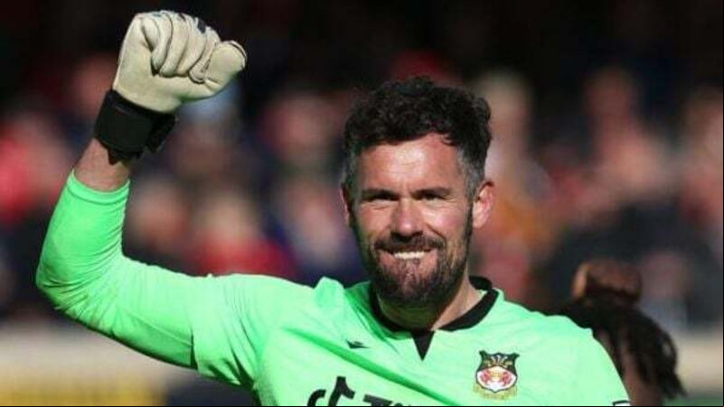 Ben Foster kissed ‘fully on the lips’ by Rob McElhenney after Wrexham heroics