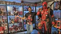 Irish man breaks world record for largest collection of Deadpool memorabilia